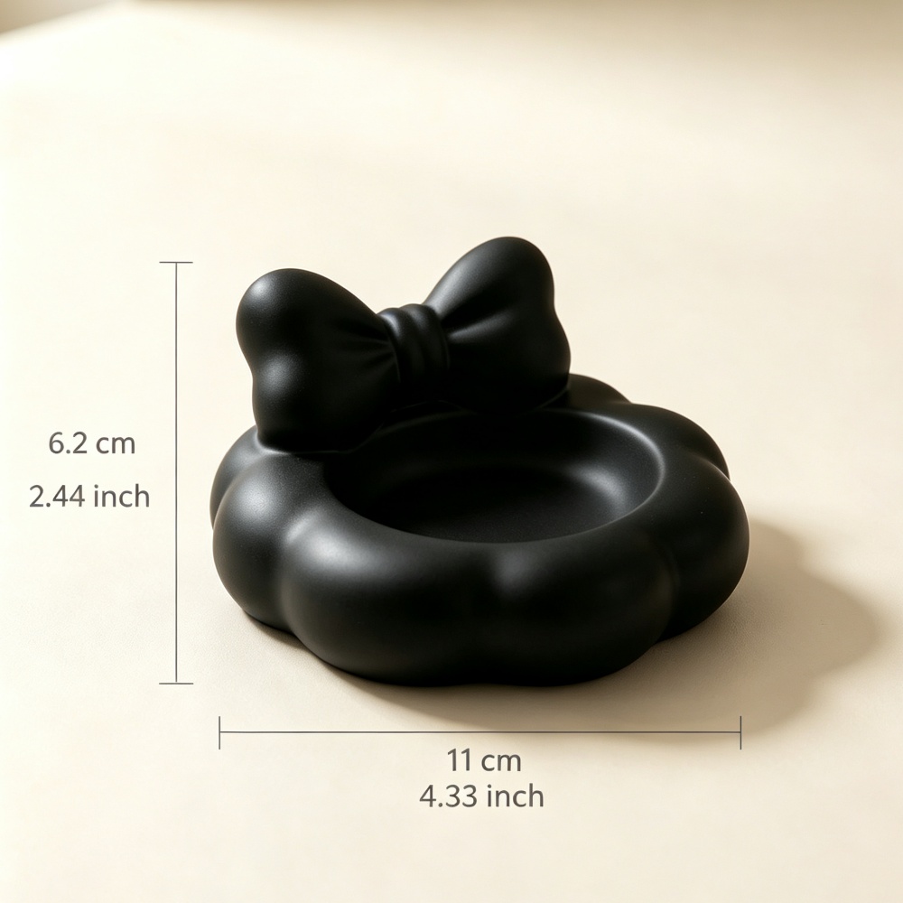 3D Printed Black Bow Jewelry T - Organza Ribbon Spool 评论和价格