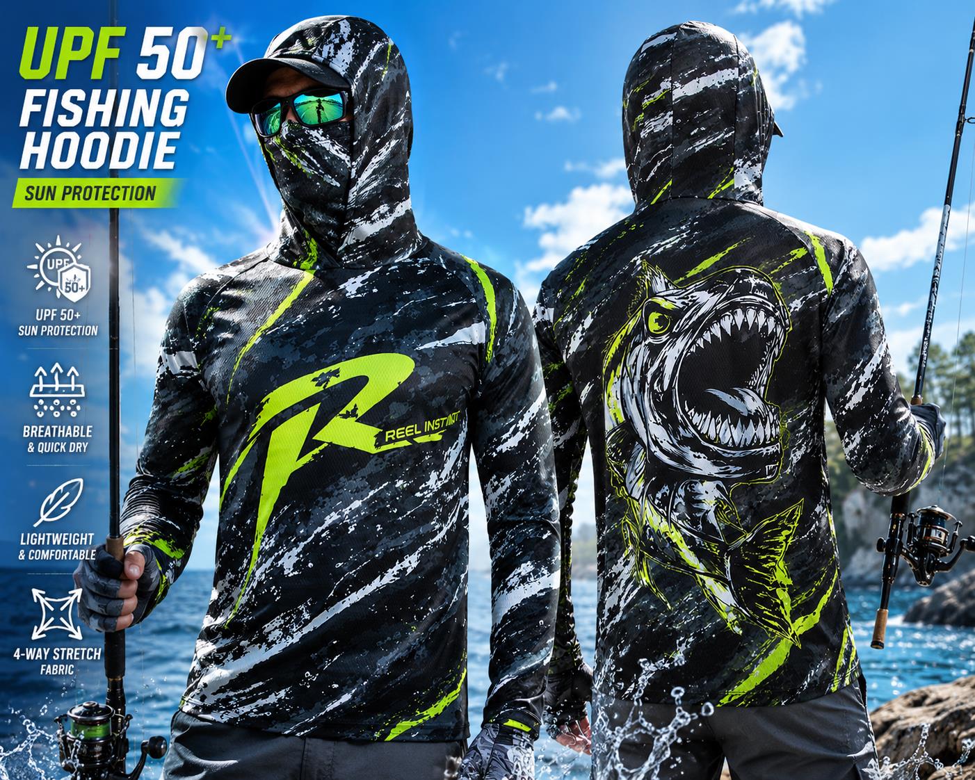 Outdoor Sun Protective Long Sl - Embellish Knit 评论和价格