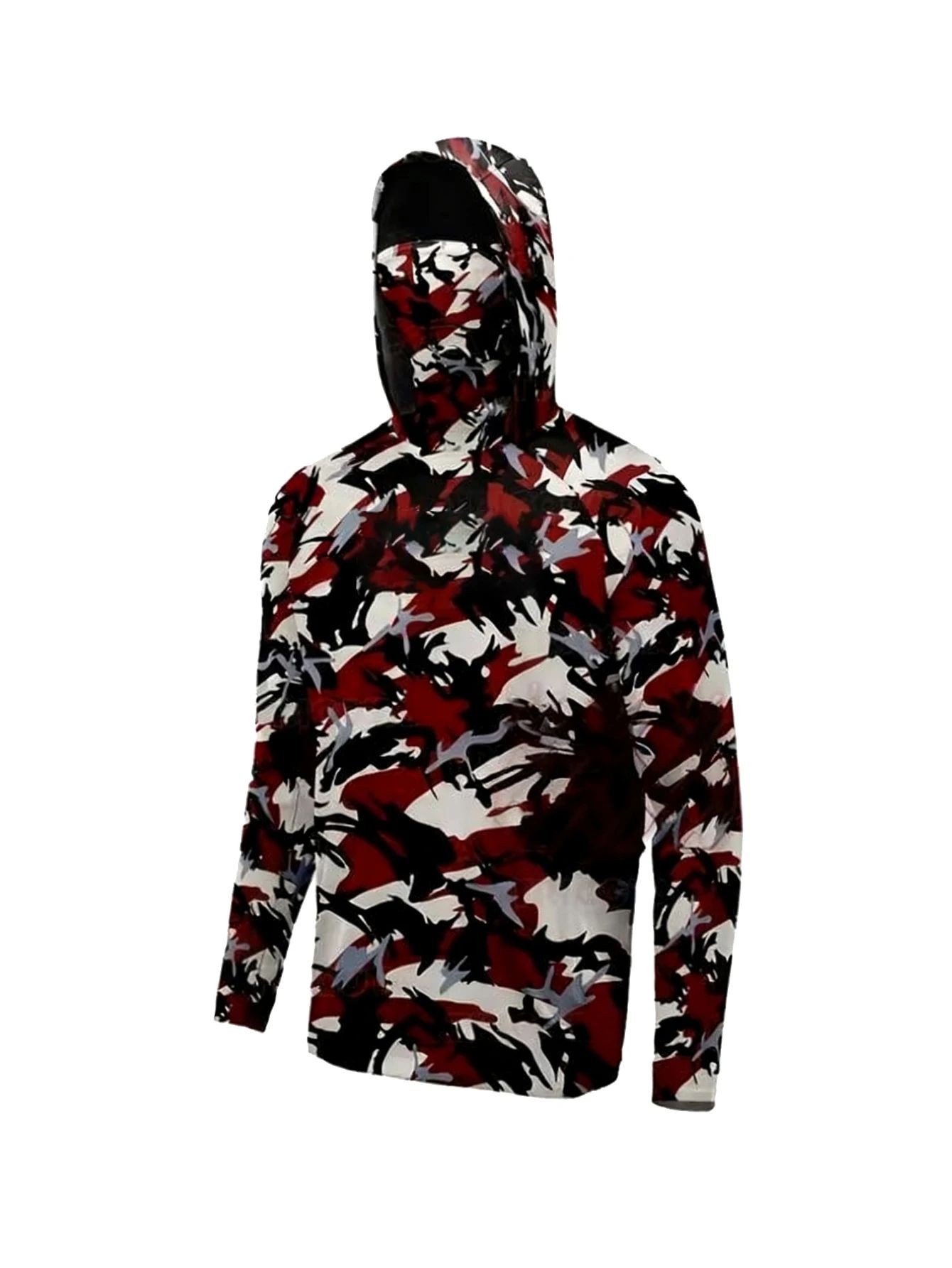 Outdoor Men Fishing Hooded Shi - Embellish Knit 评论和价格