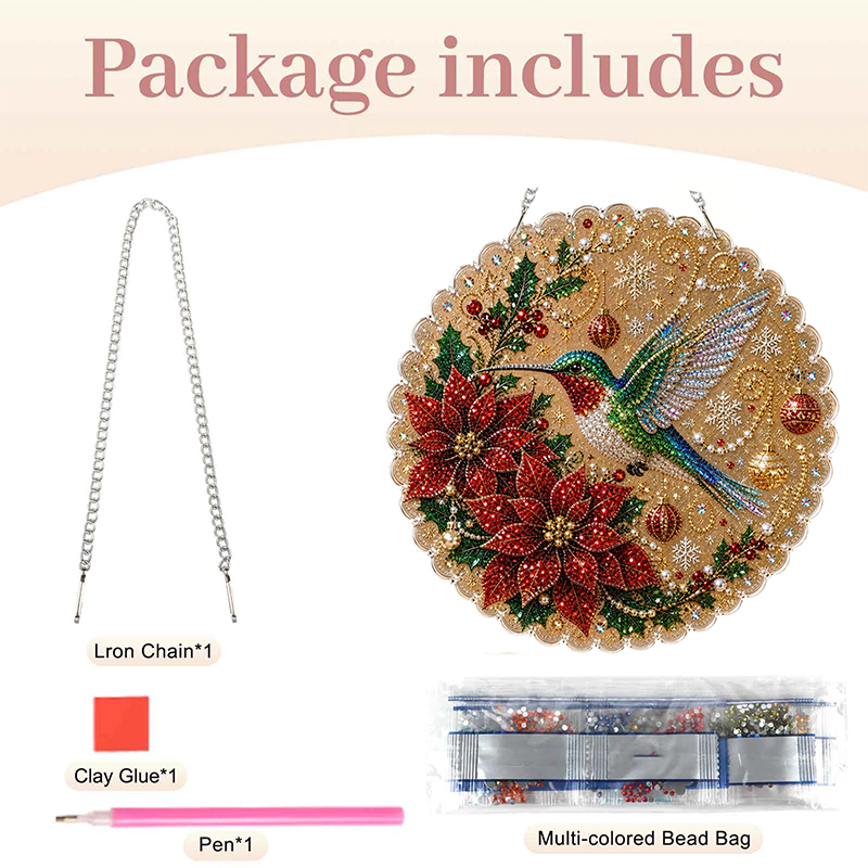 Christmas Pearl Diamond Painti - Pearl Trim Chain 评论和价格