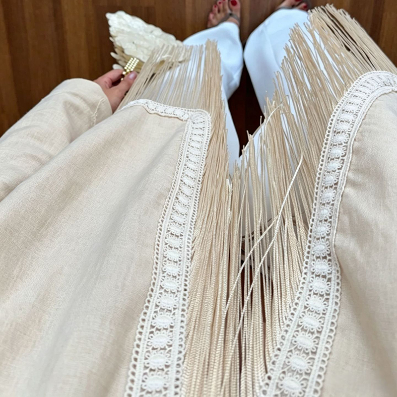 Embroidery Trim Stand Collar L - Tassel Fringe Trim 评论和价格