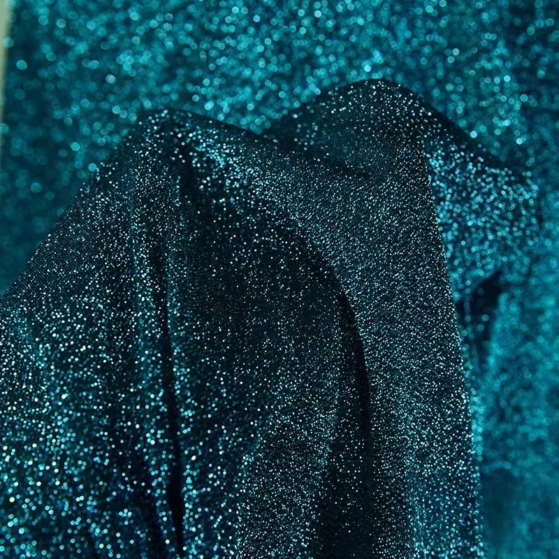 Shiny Fabric High Elasticity S - Crystal Mesh Fabric 评论和价格
