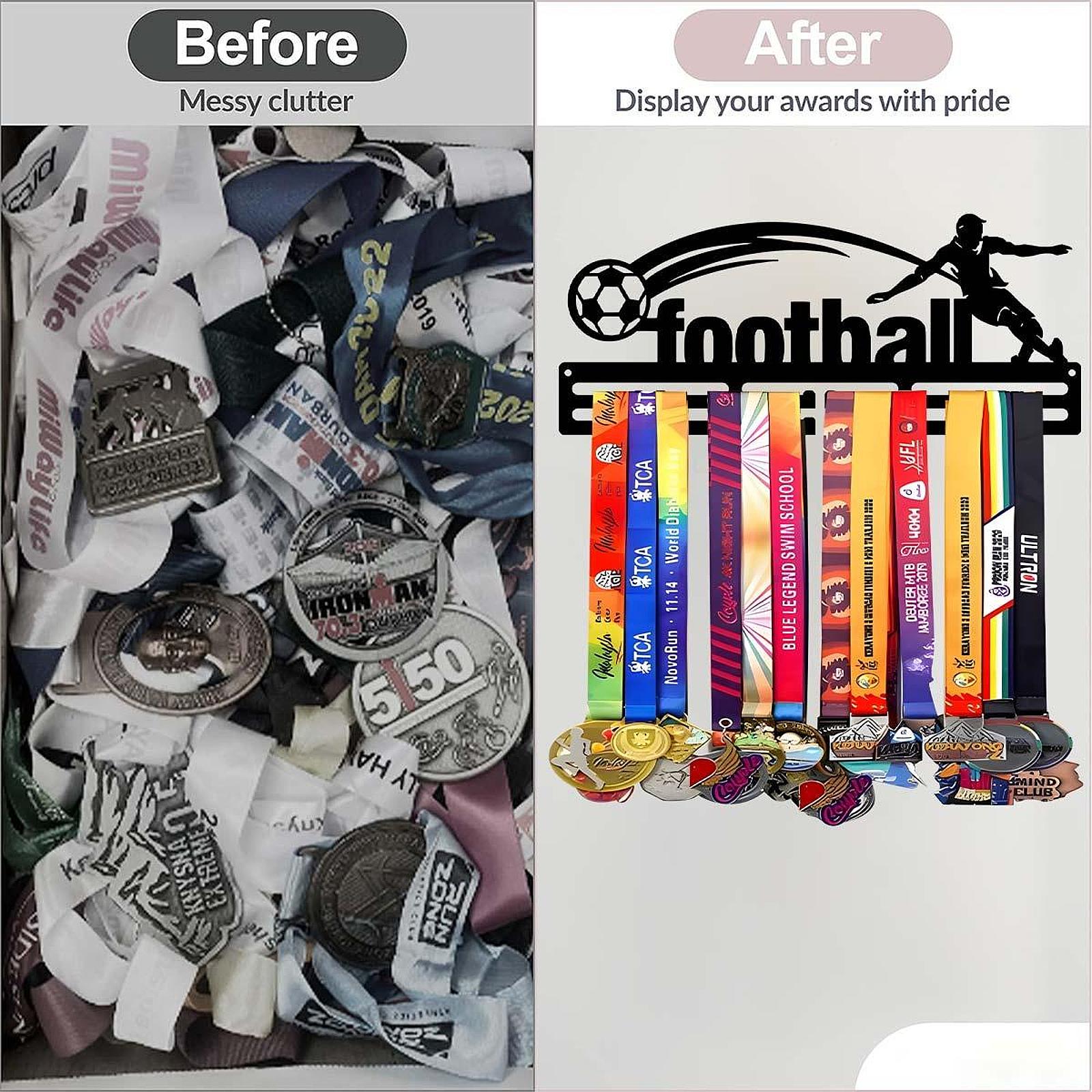 Medal Display Hanger Organizer - Organza Ribbon Spool 评论和价格