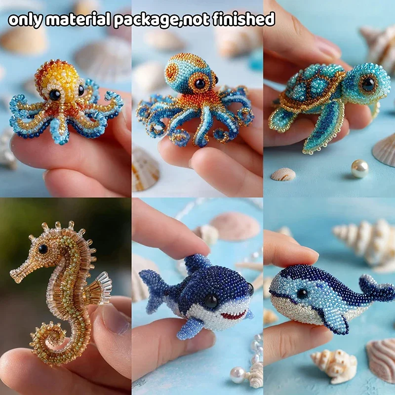 1Set Bead Embroidery Kit Mater - Embroidery Craft 评论和价格