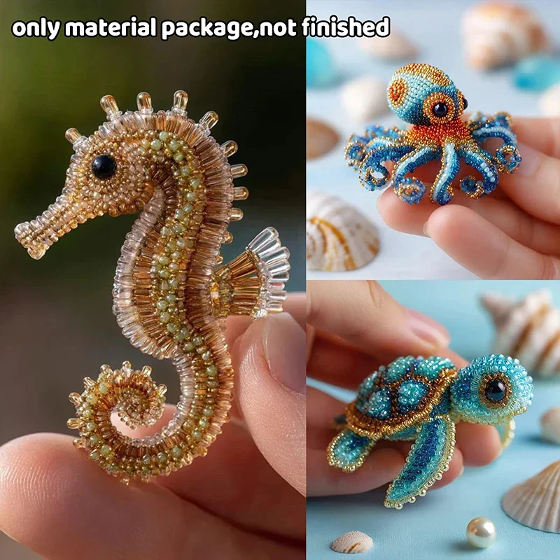 1Set Bead Embroidery Kit Mater - Embroidery Craft 评论和价格