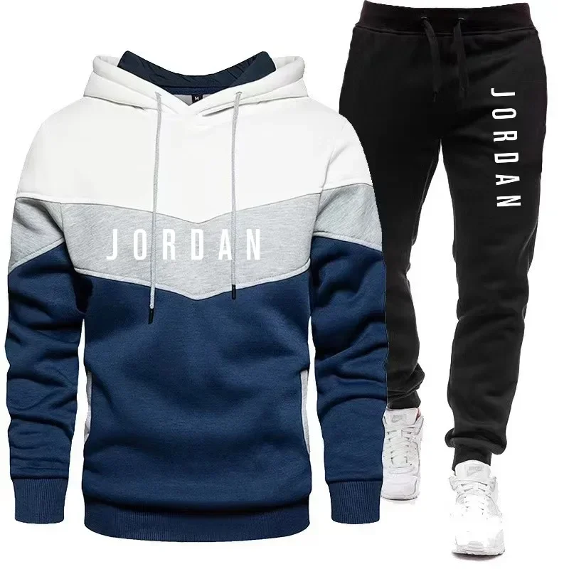 Men Jordan Letter Print Tracks - Embellish Knit 评论和价格