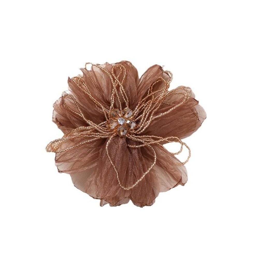Organza Fabric Flower Patch Be - Crystal Mesh Fabric 评论和价格