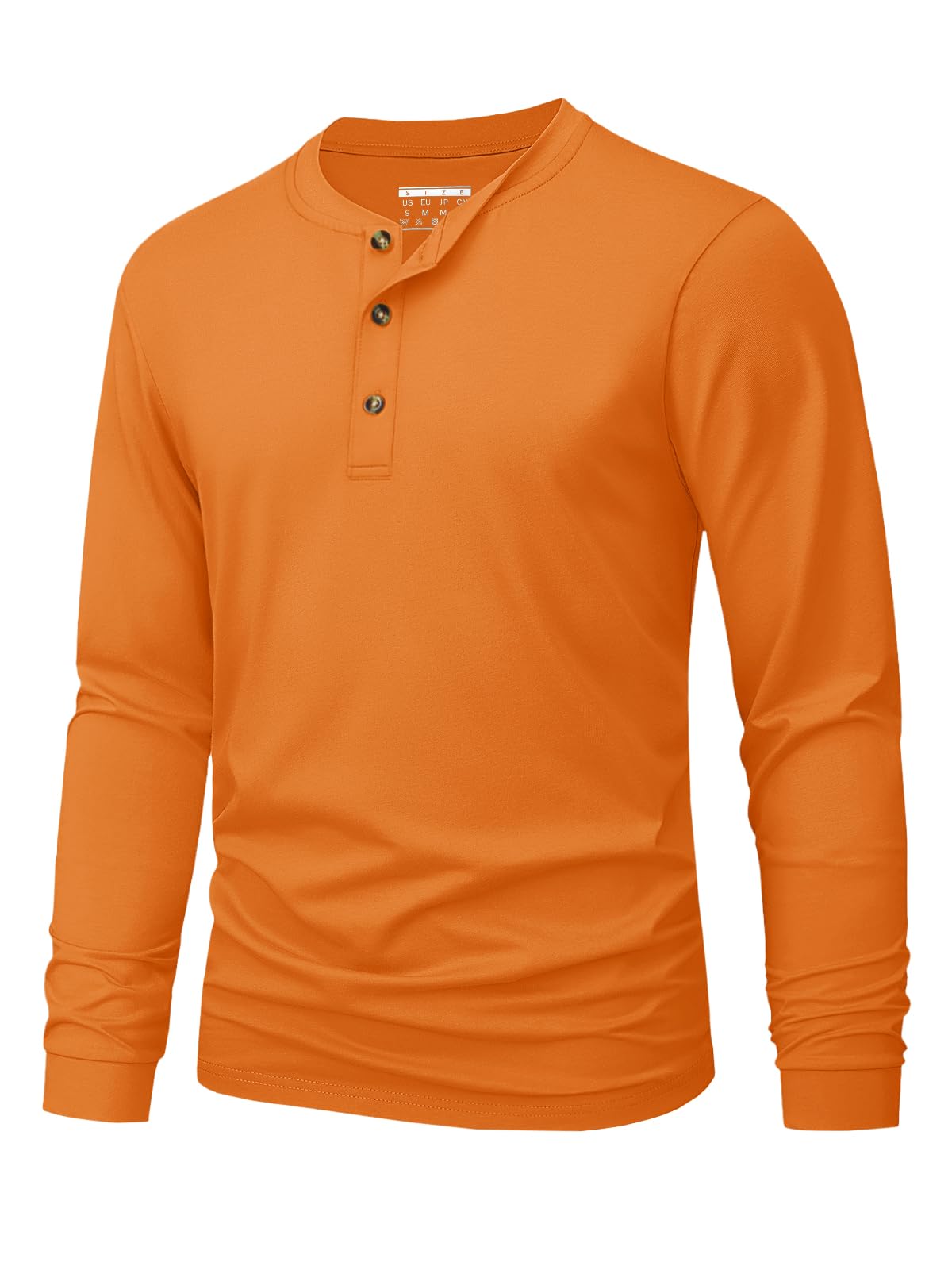 Men's Henley T-Shirt Simple So - Embellish Knit 评论和价格