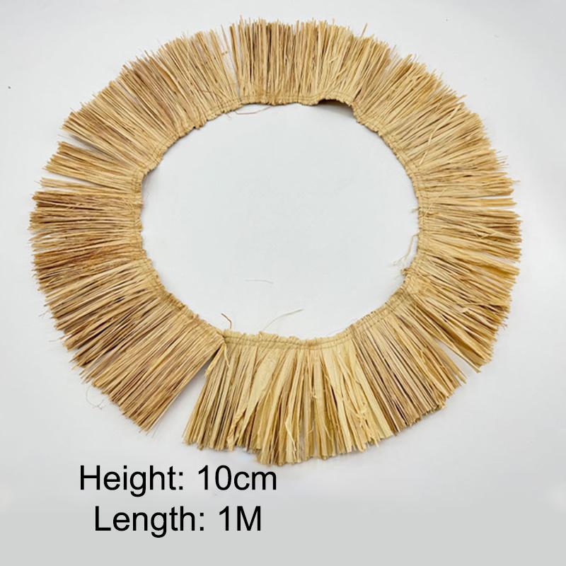 NEW 1M Jute Fringe Trim Raffia - Tassel Fringe Trim 评论和价格